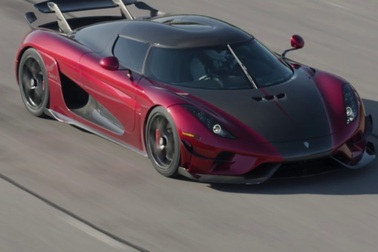 Siêu xe Koenigsegg Regera lập kỷ lục tốc độ 0-400-0 km/h