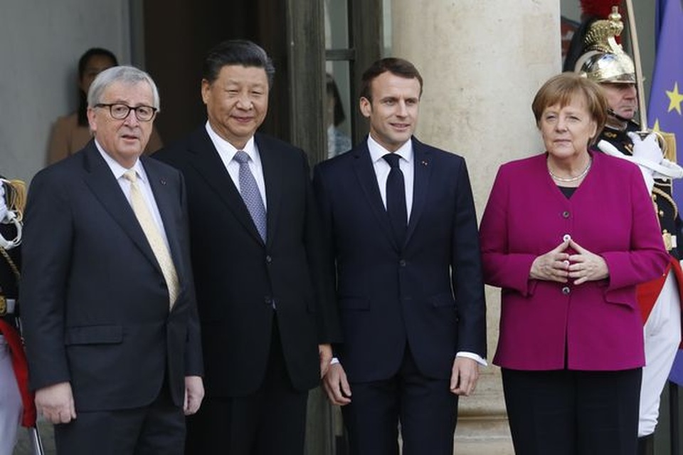Lãnh đạo EU có thể nêu vấn đề Biển Đông với ông Tập Cận Bình - 1 Lãnh đạo EU có thể nêu vấn đề Biển Đông với ông Tập Cận Bình - 1
