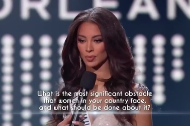 Phần trình diễn của Á hậu 2 - Andreina Martinez tại Hoa hậu Hoàn vũ 2022