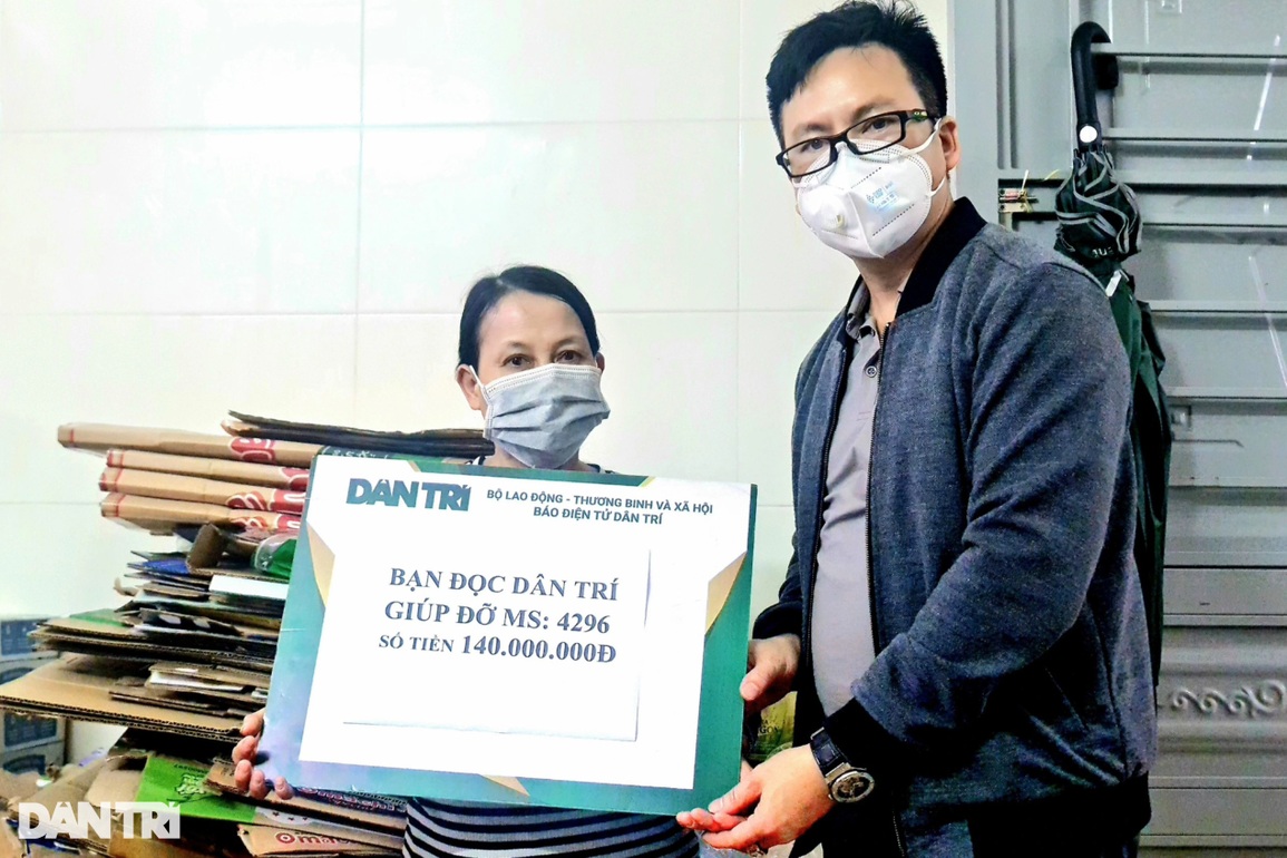 140 triệu đồng đến với người phụ nữ nghèo có chồng điên dại - 1