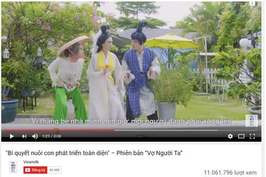 Một clip quảng cáo Việt Nam xếp thứ 2 Châu Á Thái Bình Dương với hơn 10 triệu lượt xem