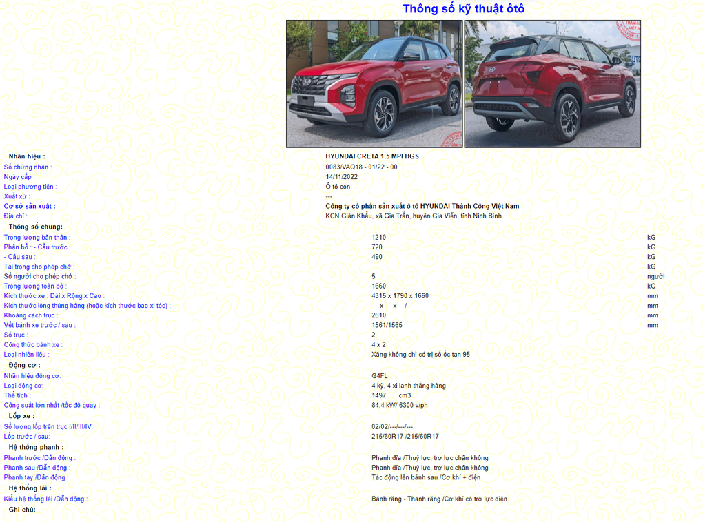 Hyundai Creta lắp ráp tại Việt Nam đã xuất hiện, thêm khó cho Kia Seltos - 1 Hyundai Creta lắp ráp tại Việt Nam đã xuất hiện, thêm khó cho Kia Seltos - 1