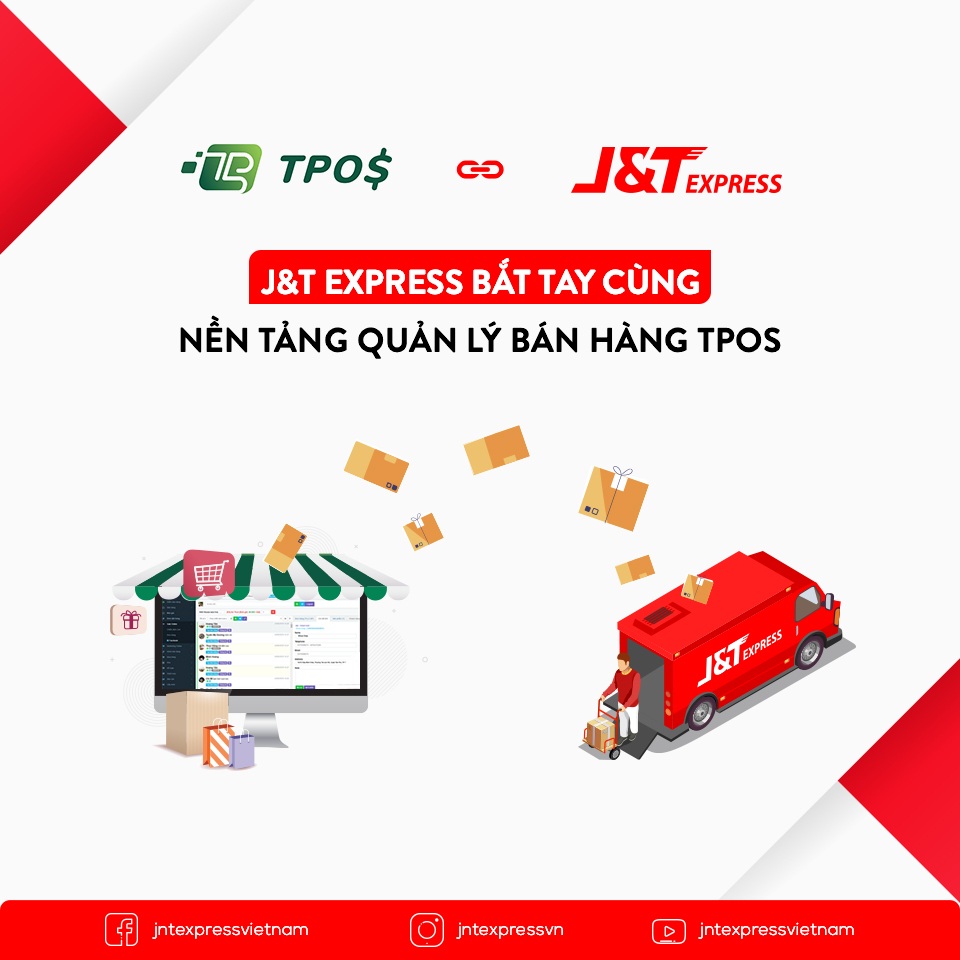 Chuyển phát nhanh JT Express “bắt tay” cùng nền tảng quản lý bán hàng TPos - 1 Chuyển phát nhanh JT Express “bắt tay” cùng nền tảng quản lý bán hàng TPos - 1