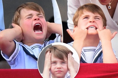 Biểu cảm của hoàng tử Louis gây sốt tại Đại lễ Bạch kim