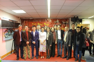 “Tết Nghệ Tĩnh – Gặp mặt đầu xuân” tại Paris của DHS Việt