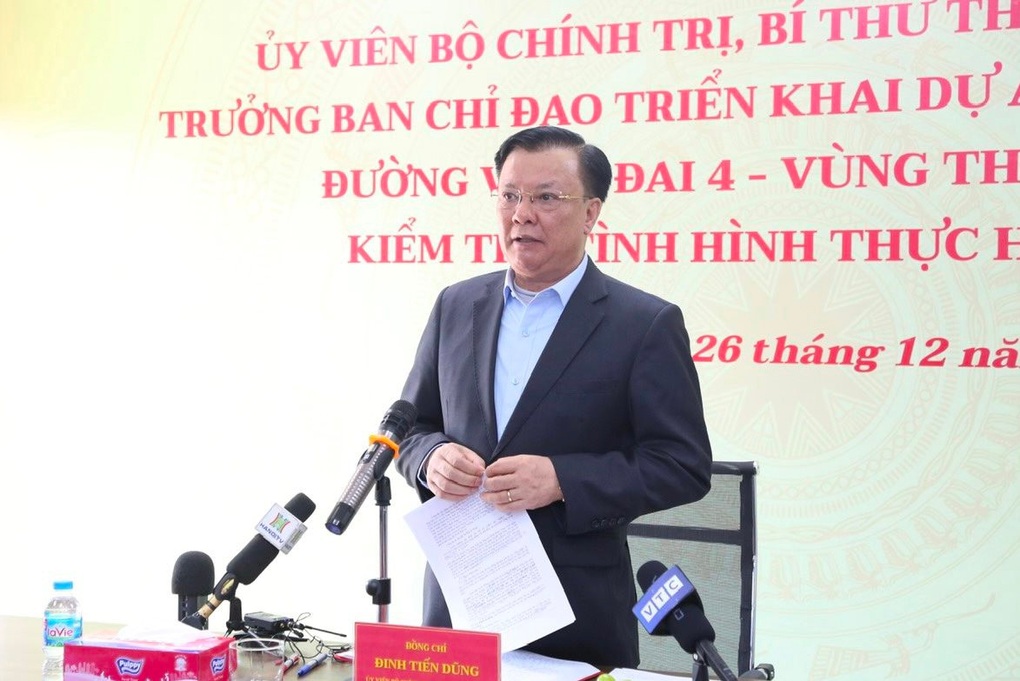 Bí thư Hà Nội: Tăng tốc dự án vành đai 4 - 3 Bí thư Hà Nội: Tăng tốc dự án vành đai 4 - 3