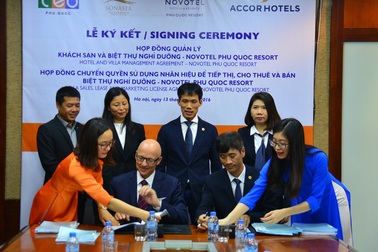 CEO Group tiếp tục lựa chọn Tập đoàn Accor quản lý khu biệt thự nghỉ dưỡng 5 sao Sonasea Villas