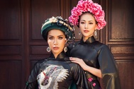 Minh Tú đọ nhan sắc với Phương Khánh trước thềm năm mới