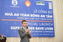 Bạn đọc Dân trí ủng hộ 1 tỉ đồng xây dựng "nhà an toàn, sống an tâm"