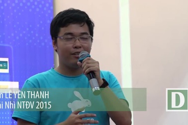 Startup trẻ Lê Yên Thanh chia sẻ con đường khởi nghiệp từ bệ phóng giải NTĐV