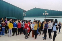 Thanh Hóa: Hàng trăm công nhân đình công đòi quyền lợi