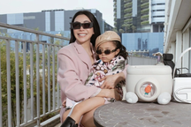 Trà Ngọc Hằng và con gái 5 tuổi khoe phong cách thời trang sành điệu