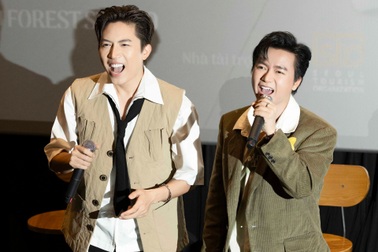 Anh Tú, Bùi Công Nam hát cùng nghệ sĩ Hàn Quốc