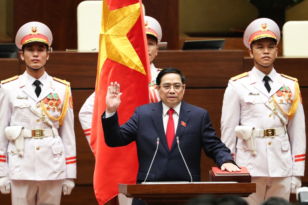 Ông Phạm Minh Chính lần thứ 2 nhậm chức Thủ tướng Chính phủ - 3 Ông Phạm Minh Chính lần thứ 2 nhậm chức Thủ tướng Chính phủ - 3