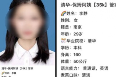 Xôn xao chuyện sinh viên "Harvard Trung Quốc" đi làm giúp việc