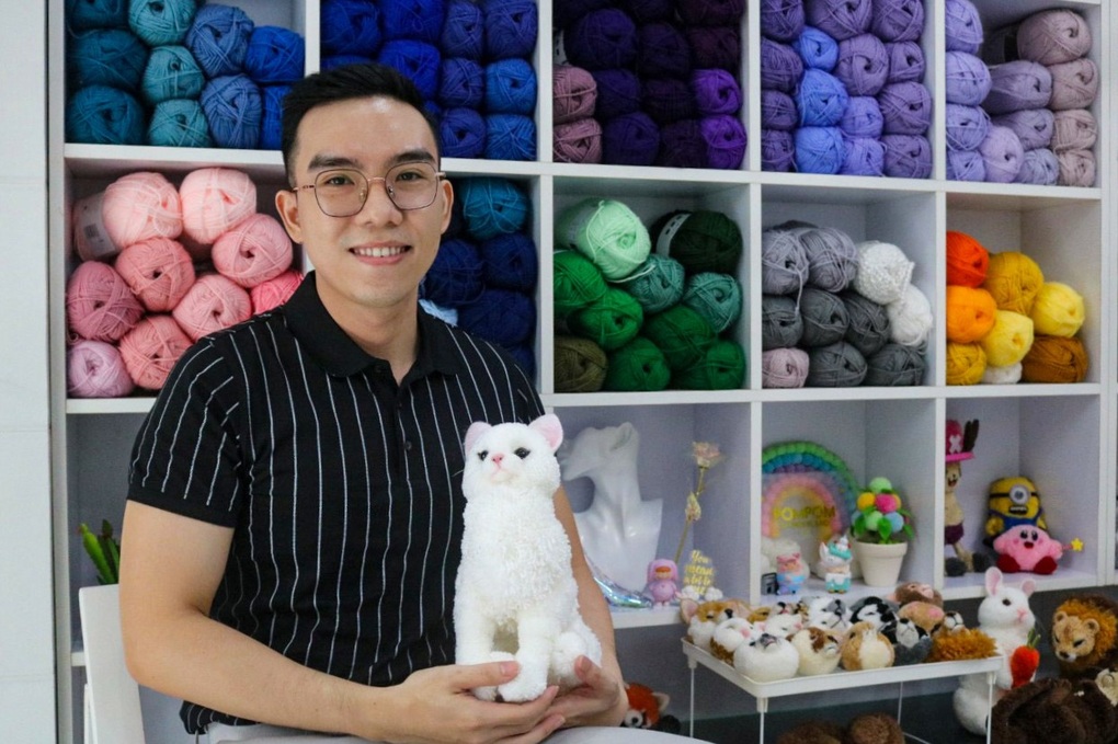 Trai 9X kiếm hàng chục triệu đồng mỗi tháng nhờ... Pompom - 1 Trai 9X kiếm hàng chục triệu đồng mỗi tháng nhờ... Pompom - 1