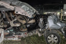 Tai nạn khiến 5 người chết ở Lạng Sơn: Cận cảnh xe 16 chỗ bị "vò nát"