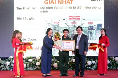 30 thiết bị đạt giải Nhất hội thi Hội thi thiết bị đào tạo tự làm toàn quốc