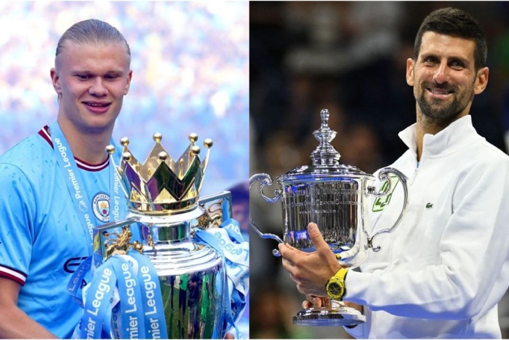 Djokovic bày tỏ sự trân trọng trước lời khen của Haaland - 1