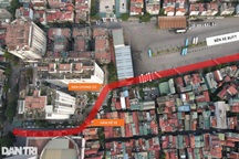 Tòa án thụ lý vụ "đường cong" lách giữa 2 tòa chung cư ở Hà Nội