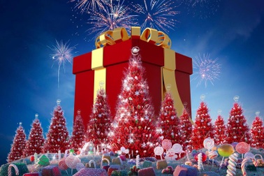 Hé lộ điểm check-in Noel "đẹp trụy tim": Làng kẹo ngọt cổ tích tại  Ecopark