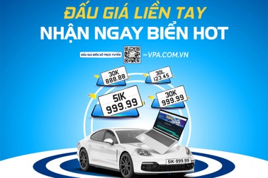 Nhiều biển số xe ô tô ngũ quý sắp được VPA đấu giá