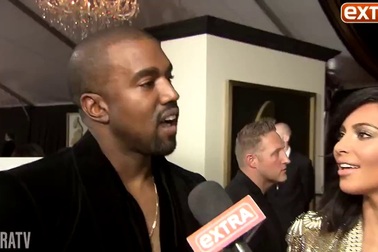 Kanye West - Kim Kardashian đẹp đôi trên thảm đỏ