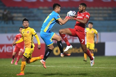 Đương kim vô địch CLB Viettel thua đau trận mở màn V-League 2021
