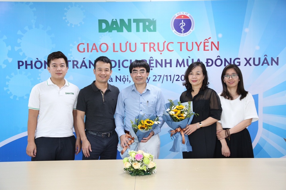 Giao lưu trực tuyến: Những dịch bệnh dễ bùng phát vào mùa đông xuân - 1 Giao lưu trực tuyến: Những dịch bệnh dễ bùng phát vào mùa đông xuân - 1