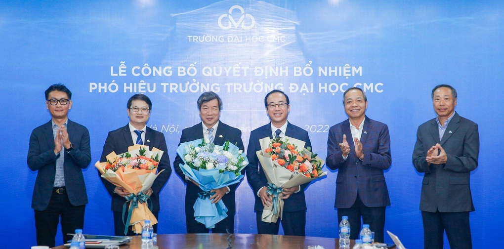 Lễ công bố và trao Quyết định bổ nhiệm Phó Hiệu trưởng Trường Đại học CMC - 5 Lễ công bố và trao Quyết định bổ nhiệm Phó Hiệu trưởng Trường Đại học CMC - 5