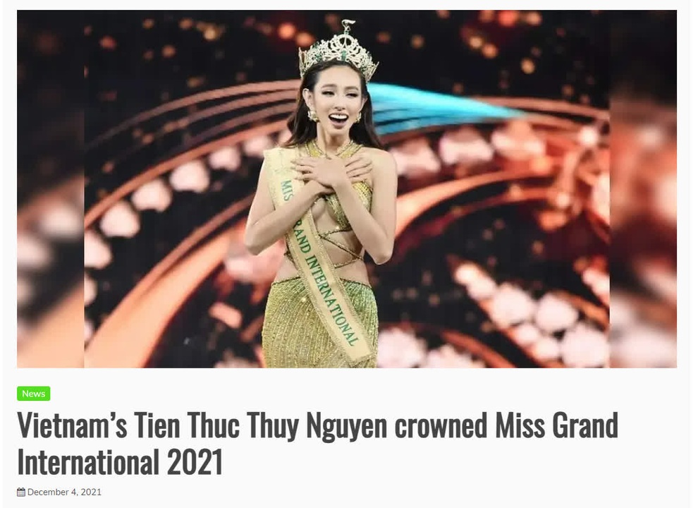 Truyền thông và khán giả quốc tế nói gì về chiến thắng của Thùy Tiên? - 4 Truyền thông và khán giả quốc tế nói gì về chiến thắng của Thùy Tiên? - 4