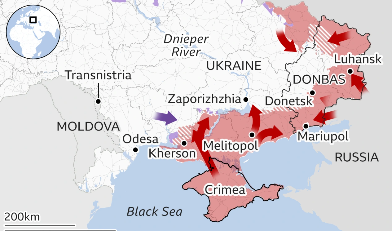 Ukraine phản công giành lại miền Nam: Nhiệm vụ không dễ dàng - 1 Ukraine phản công giành lại miền Nam: Nhiệm vụ không dễ dàng - 1