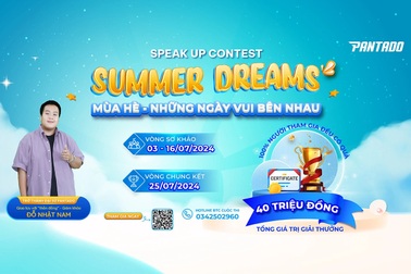 Pantado tổ chức cuộc thi nói tiếng Anh "Summer Dreams 2024" cho trẻ