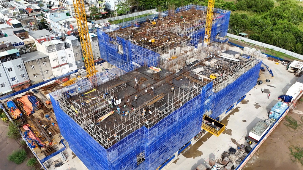 Tiến độ xây dựng dự án Khải Hoàn Prime - 1 Tiến độ xây dựng dự án Khải Hoàn Prime - 1