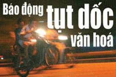 Tụt dốc văn hóa trong giới trẻ