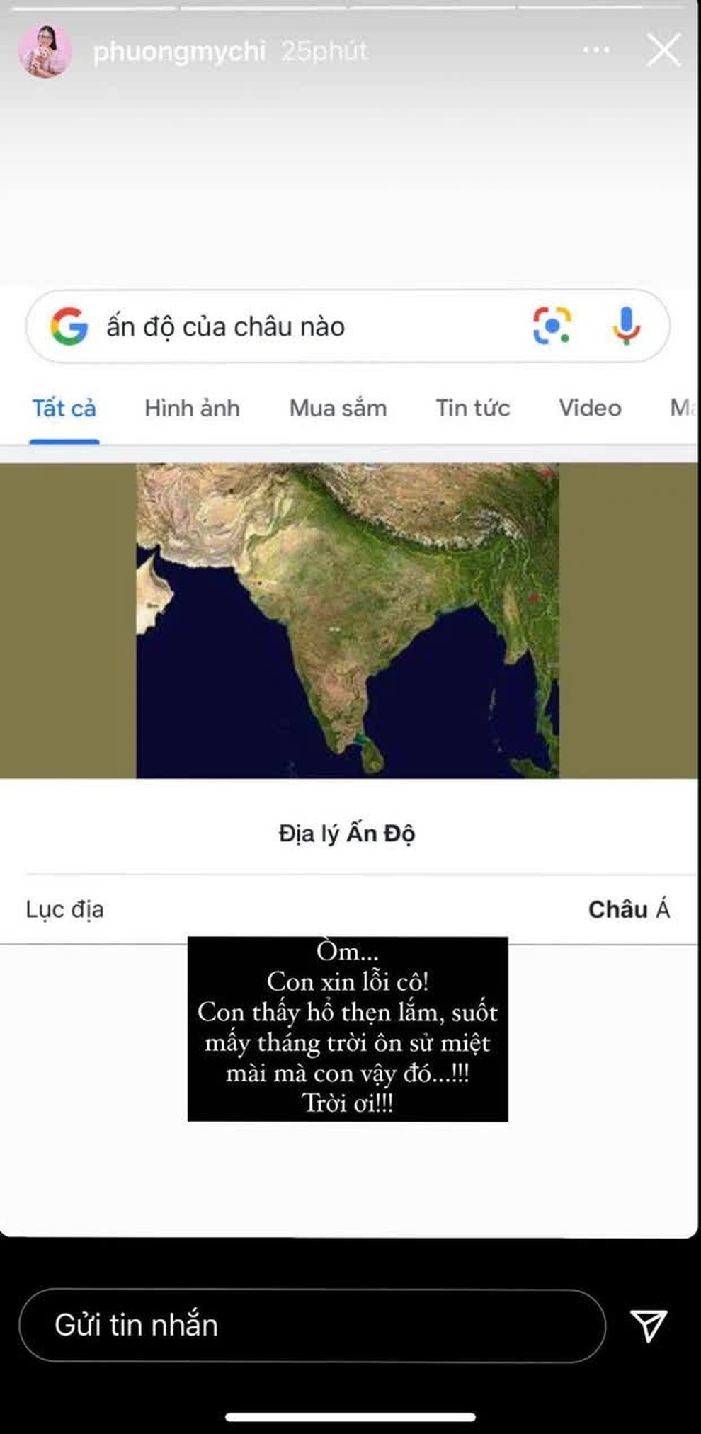Phương Mỹ Chi nhầm Ấn Độ ở châu Phi và loạt sao hổng kiến thức khó đỡ - 3 Phương Mỹ Chi nhầm Ấn Độ ở châu Phi và loạt sao hổng kiến thức khó đỡ - 3