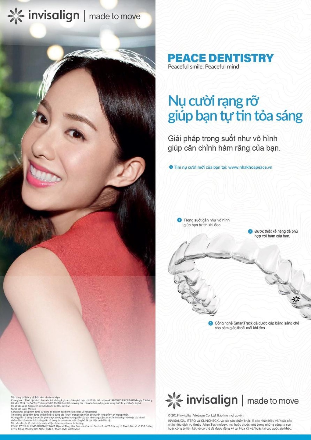 Nha khoa Peace Dentistry tư vấn, giải đáp về chỉnh nha Invisalign - 1