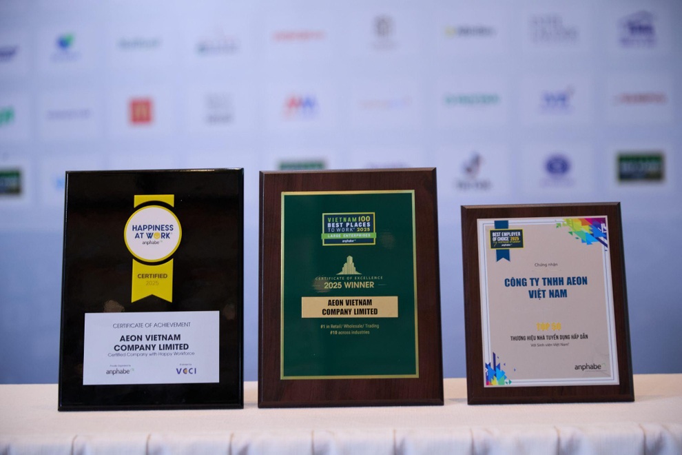 AEON vào “Top 10 nơi làm việc tốt nhất Việt Nam” - 2