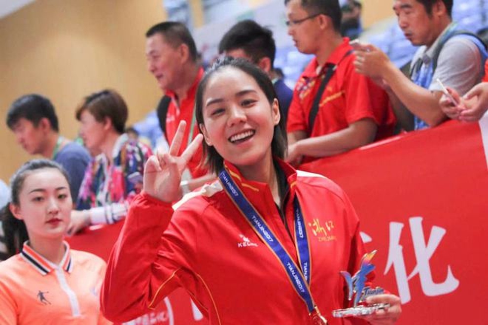 Nhan sắc nữ thần bắn súng Trung Quốc bị bạo lực mạng tại Olympic Tokyo - 4 Nhan sắc nữ thần bắn súng Trung Quốc bị bạo lực mạng tại Olympic Tokyo - 4
