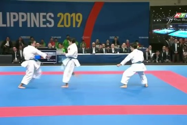 Đội nữ Karatedo Việt Nam giành HCV nội dung kata