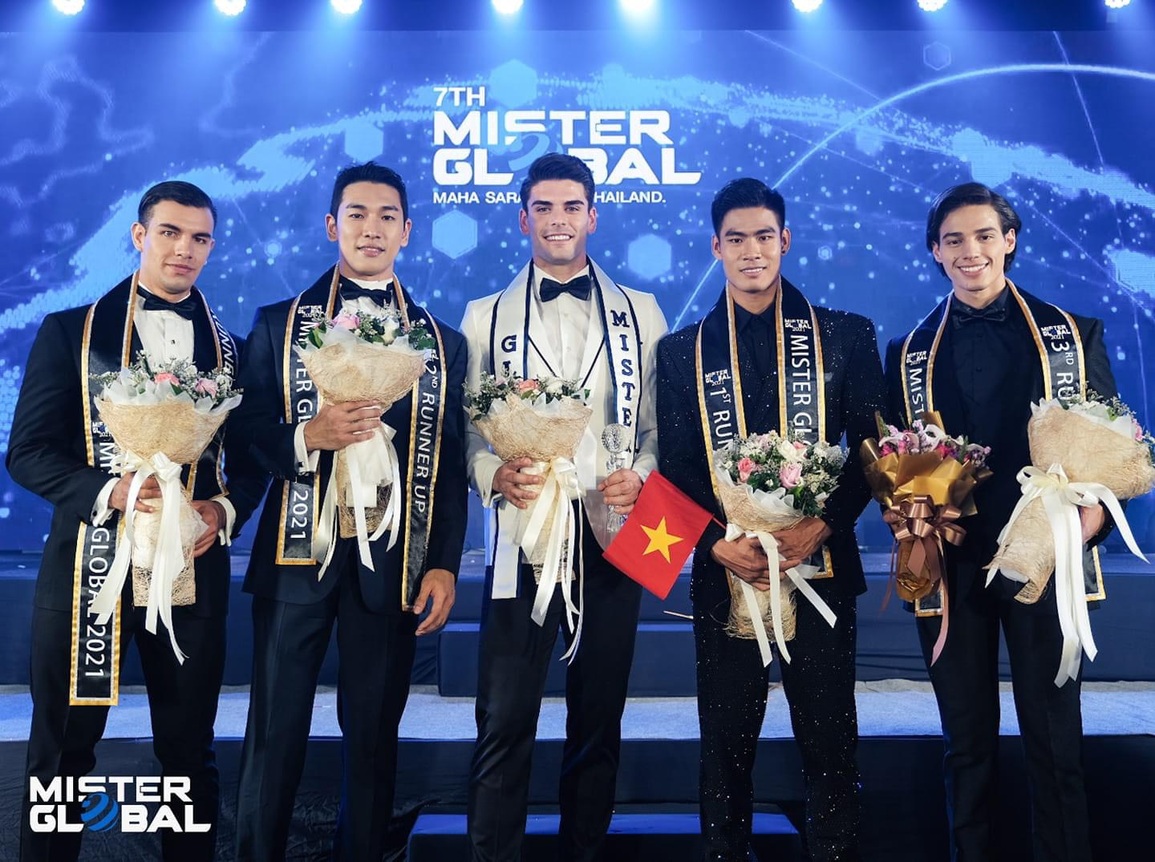 Đại diện Việt Nam Danh Chiếu Linh đăng quang Á vương 1 Mister Global - 1 Đại diện Việt Nam Danh Chiếu Linh đăng quang Á vương 1 Mister Global - 1