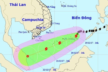 Bão số 15 có ảnh hưởng  trực tiếp đến đất liền Việt Nam?