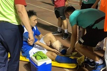 “Hải Huy quá cố gắng nên mới bị gãy chân”