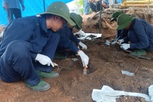 Mộ chôn tập thể ở nhà dân có ít nhất 32 hài cốt liệt sỹ