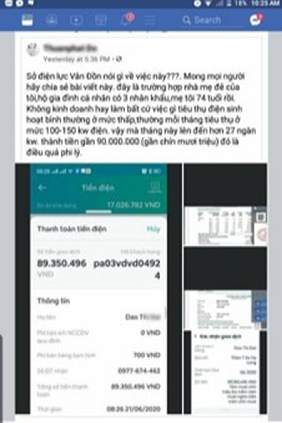 Tá hỏa vì nhận hóa đơn tiền điện lên tới gần 90 triệu đồng - 1 Tá hỏa vì nhận hóa đơn tiền điện lên tới gần 90 triệu đồng - 1