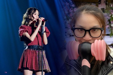 Jisoo nhóm Blackpink trở lại Hà Nội, fan Việt rủ nhau "nhuộm tím" khán đài