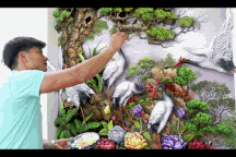 Kỹ sư bỏ nghề lập nhóm đắp phù điêu hút triệu người xem