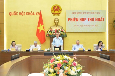 Hội đồng Bầu cử Quốc gia họp phiên thứ nhất về công tác chuẩn bị bầu cử