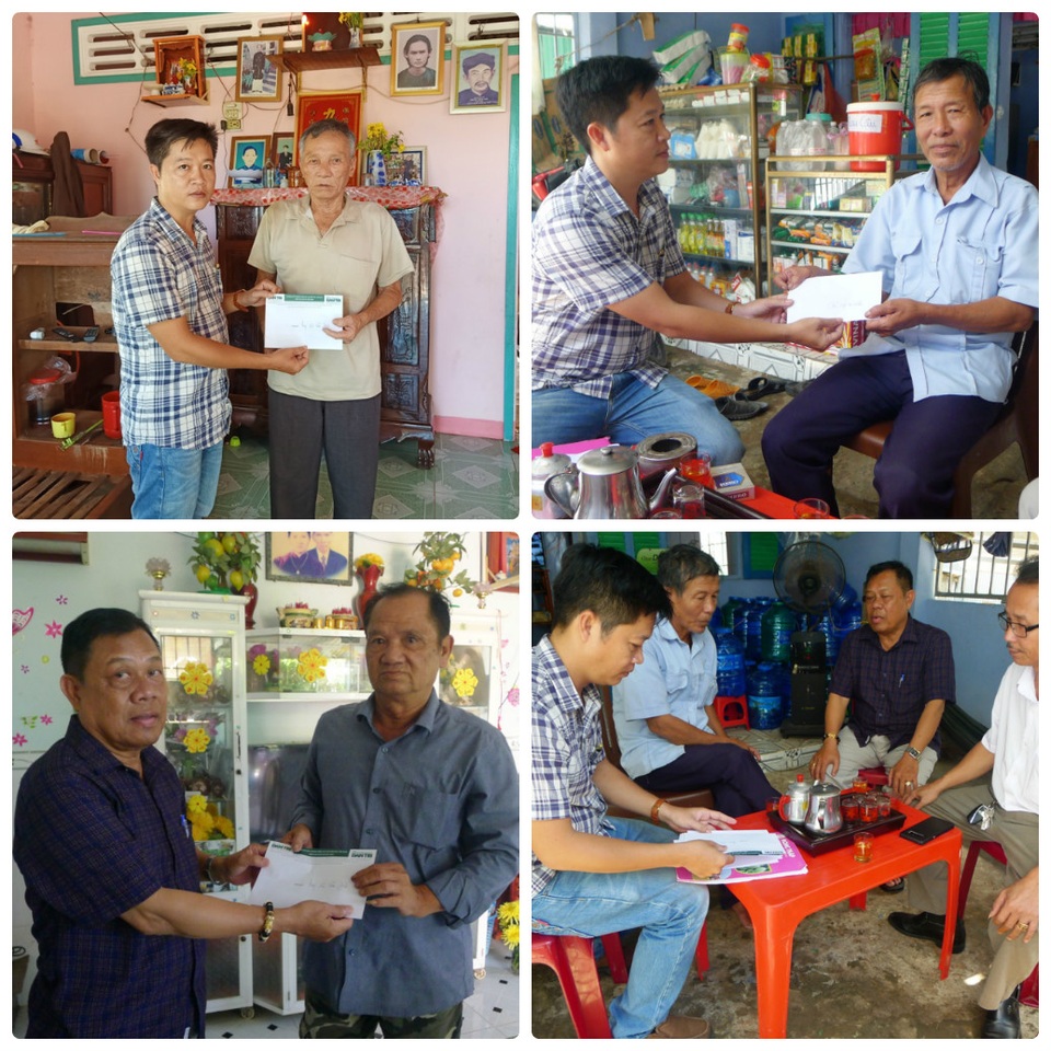 Quỹ Vòng tay Đồng đội trao hàng chục triệu đồng đến gia đình người có công - 8 Quỹ Vòng tay Đồng đội trao hàng chục triệu đồng đến gia đình người có công - 8