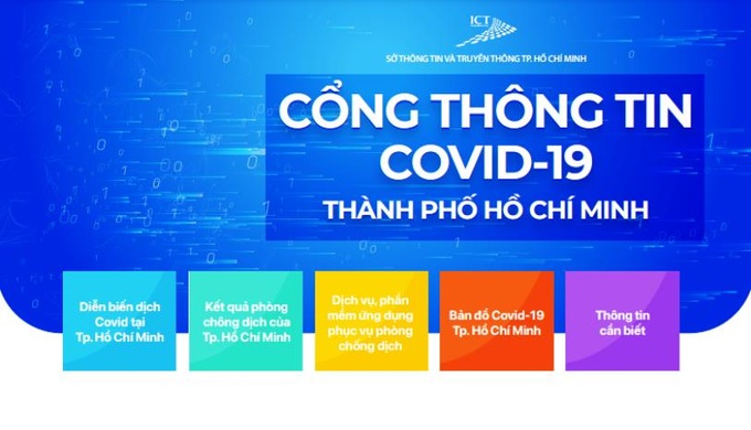 TP. Hồ Chí Minh ra mắt Cổng thông tin COVID-19 - Ảnh 1.